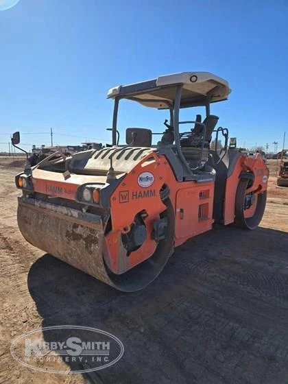 Side of used Hamm Compactor